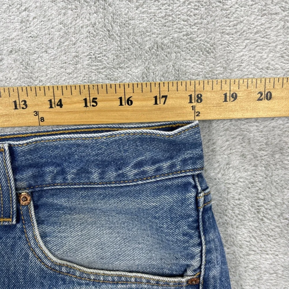 Levi's Shorts Men 38 Blue 501 Button Fly Cut Off Denim Vintage Y2K